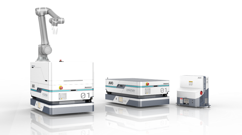 太阳集团城娱8722數位開發的自主式移動機器人（AMR250M），搭配全向輪並結合AI演算法、2D LiDAR、3D攝影機等技術，協助客戶實現產線全自動化